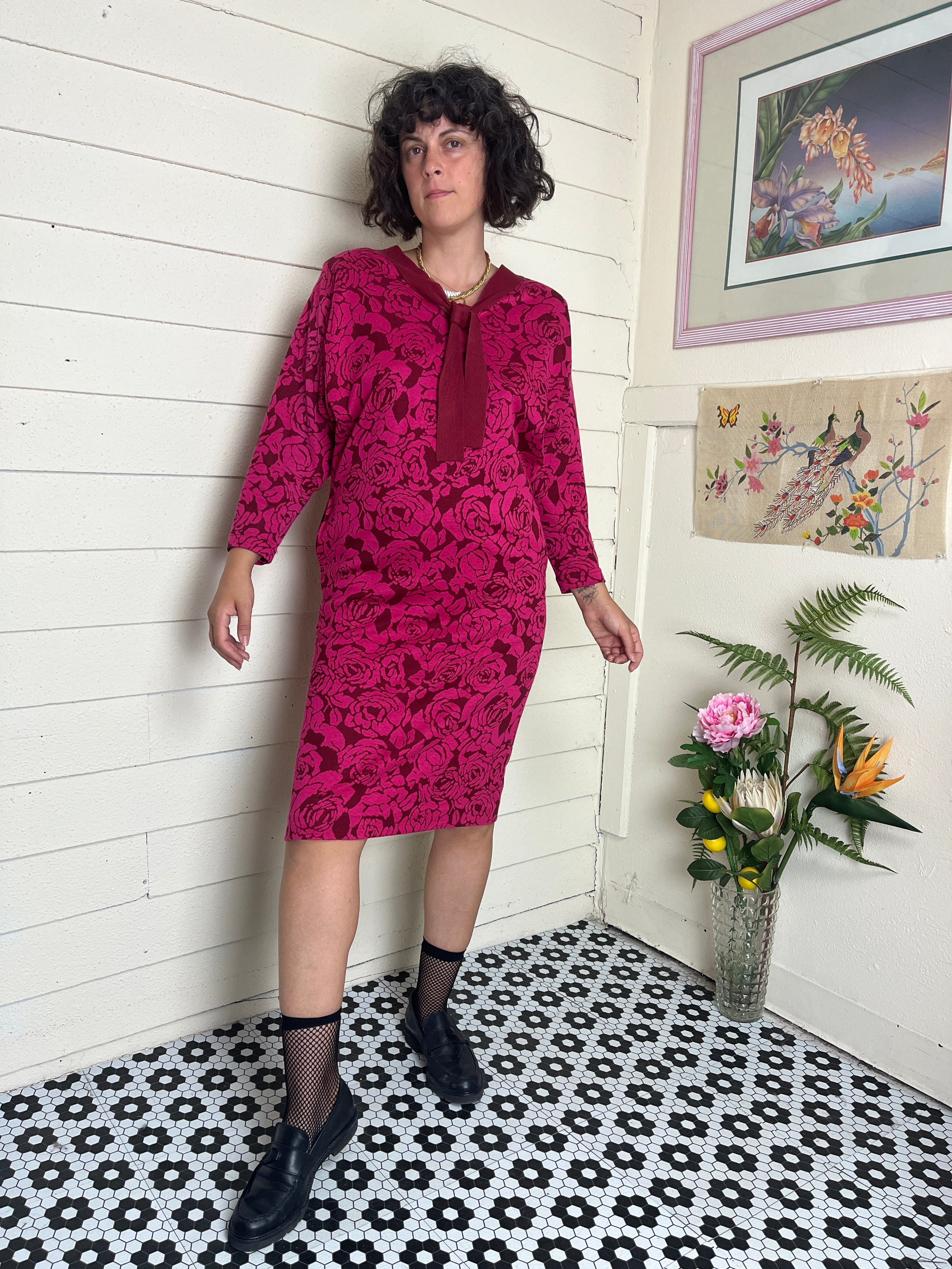 80s batwing dress sale